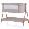 Chipolino Sweet Dreams szülői ágyhoz csatlakoztatható kiságy - mocca/wood 2021