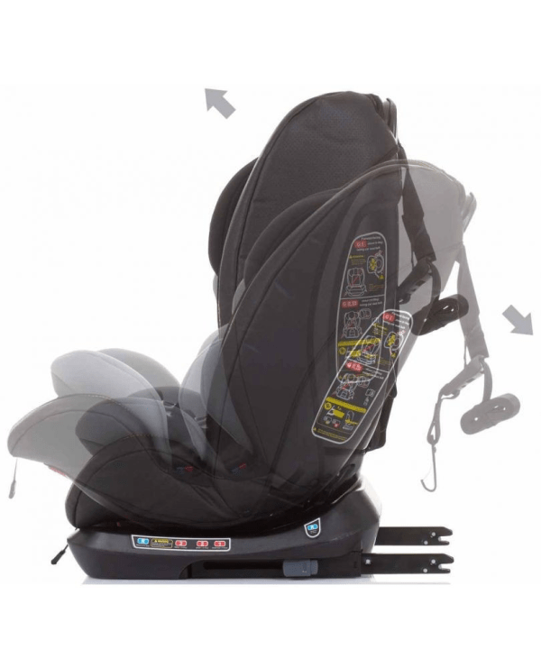 Chipolino Techno 360° isofix autósülés 0-36kg - Glacier 2023
