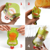 SQUIZ ételtasak, 1 darabos, Csini Cica, 130 ml